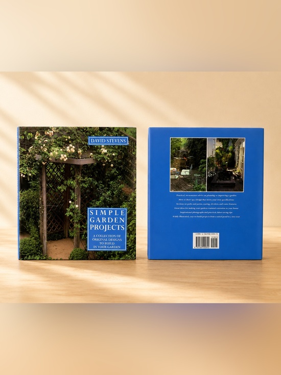 The Globe Pequot Press Other - Simple Garden Projects David Stevens 1992 Hardcover Garden Design Ideas & Patios